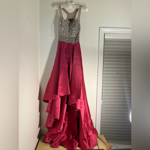 Say Yes To The Prom Dresses & Skirts - Elegant Pink Prom Dress